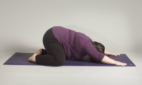 Curvy Child's Pose
