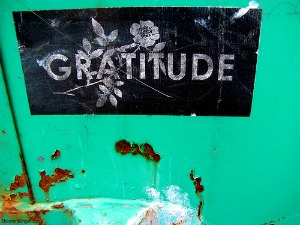 Gratitude Sign
