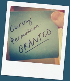 Post-it note that says